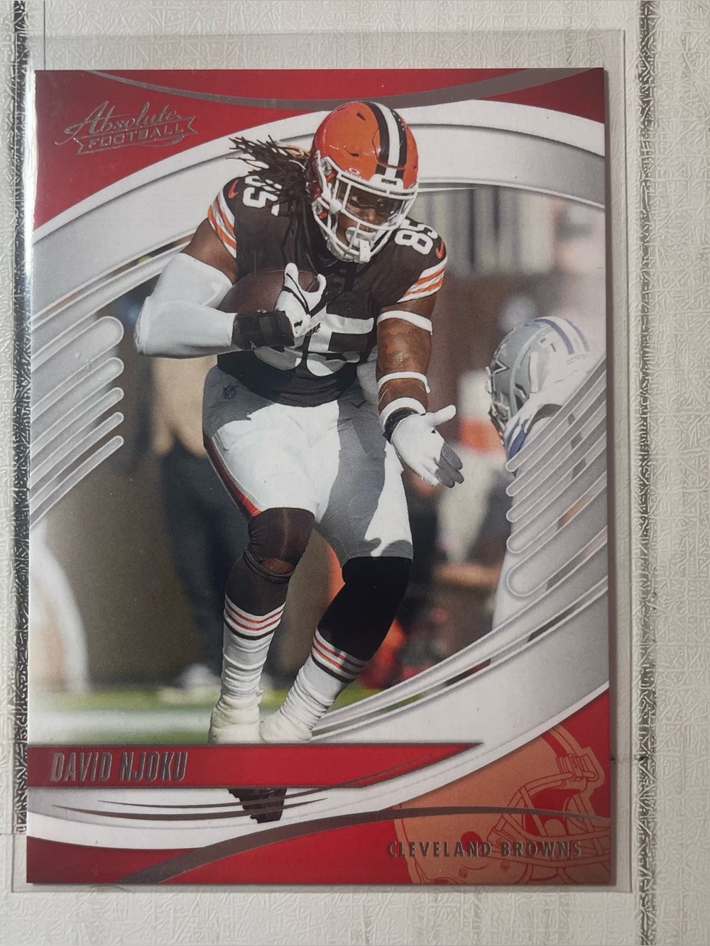 2025 Panini Absolute #12 David Njoku Cleveland Browns